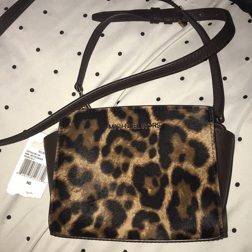 Michael Kors Leopard Mini Selma